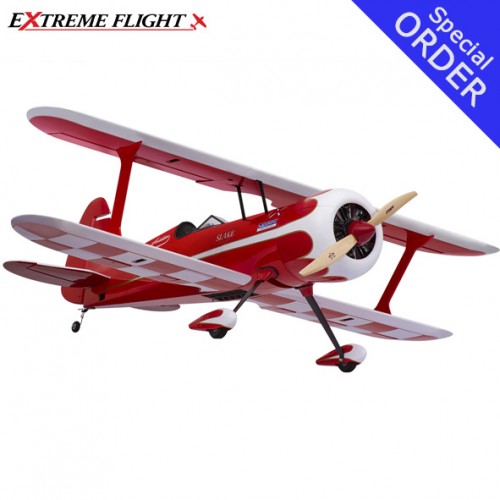 Extreme Flight 85" Muscle Bipe Red/White